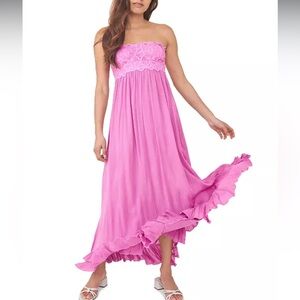 Free People Adella Corset Maxi Dress, Size M